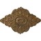 Ekena Millwork Ashford Ceiling Medallion, Hand-Painted Rubbed Bronze, 42 3/4"W x 28 7/8"H x 1"P CM42X28ASRZS - alternate 1